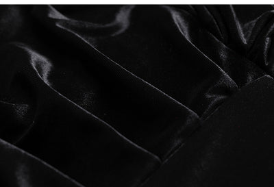 Vestido de Noche Largo con Pliegues y Abertura Lateral - Image 20