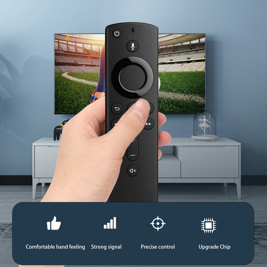 Control Remoto Air Mouse Inteligente con Voz y Teclado