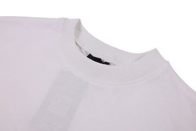 Playera Suelta Estampada para Hombre Cuello Redondo - Image 11