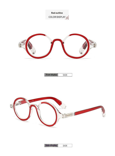 Gafas Retro Redondas Unisex con Filtro Azul y Lentes Progresivas - Image 11
