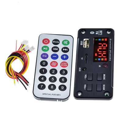 Módulo Decodificador MP3 con Amplificador Bluetooth para Autos - Image 11