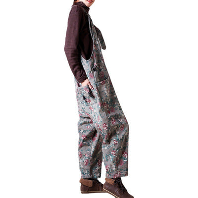 Pantalón Vaquero Ancho Desgastado con Estampado y Ajuste Regulable - Image 5