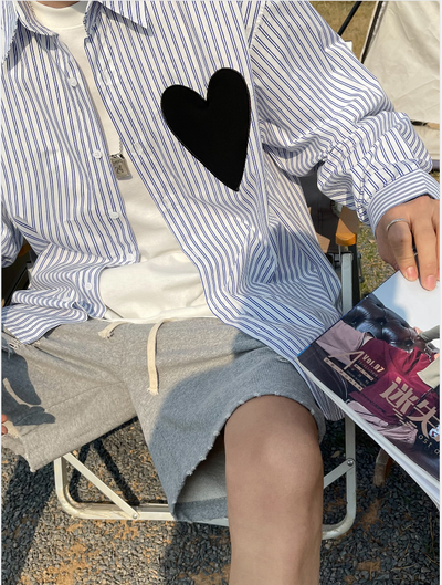 Camisa Rayada Moderna para Hombre de Manga Larga - Image 5