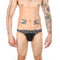 Bóxer Transparente de Malla para Hombre - Diseño Estampado Cintura Baja