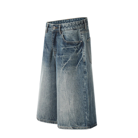 Pantalones Vaqueros Blancos Lavados Estilo Punk para Hombre - Image 18