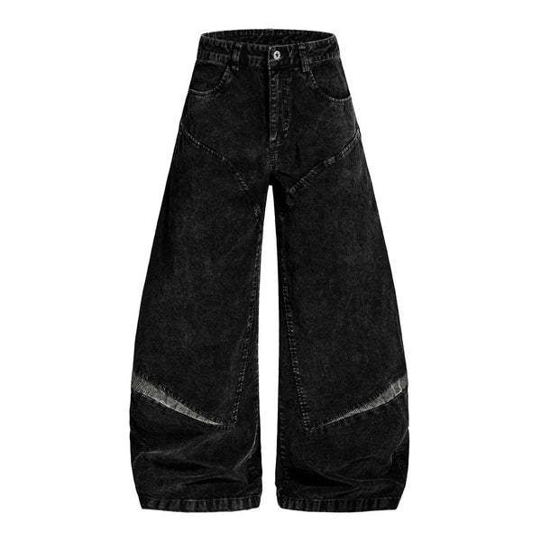 Pantalones Vintage de Pierna Ancha Estilo Americano para Hombre - Image 5