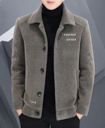 Abrigo de Lana Corto para Hombre - Chaqueta Acolchada Otoño Invierno - Image 6