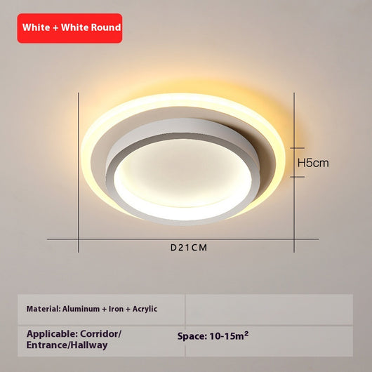Lámpara de Techo LED Nórdica para Pasillos y Entradas - Image 34