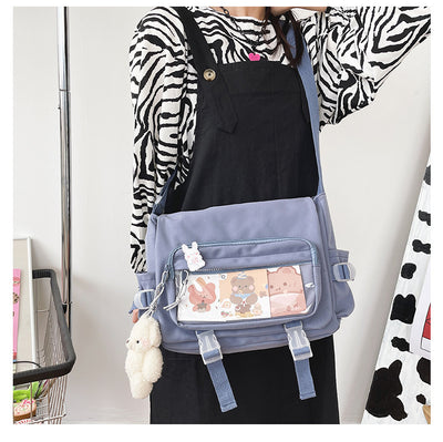 Bolsa Crossbody Harajuku con Ventana Transparente - Image 12