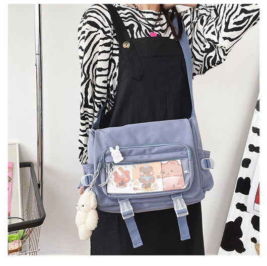 Bolsa Crossbody Harajuku con Ventana Transparente - Image 12