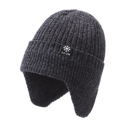 Gorro de Lana Cálido con Forro Polar para Hombre - Invierno - Image 15