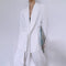 Trajes Primavera Verano Blancos de Doble Capa - Colección Elegancia Sólida