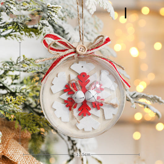 Bolas de Navidad Decorativas Doradas con Brillo - Set Mixto de Plástico Pintado - Image 13