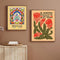 Cuadro Canvas Floral Retro Mexicano
