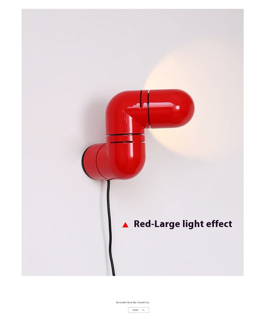 Lámpara de Pared Futurista con Tuberías de Agua para Salón y Dormitorio - Image 36