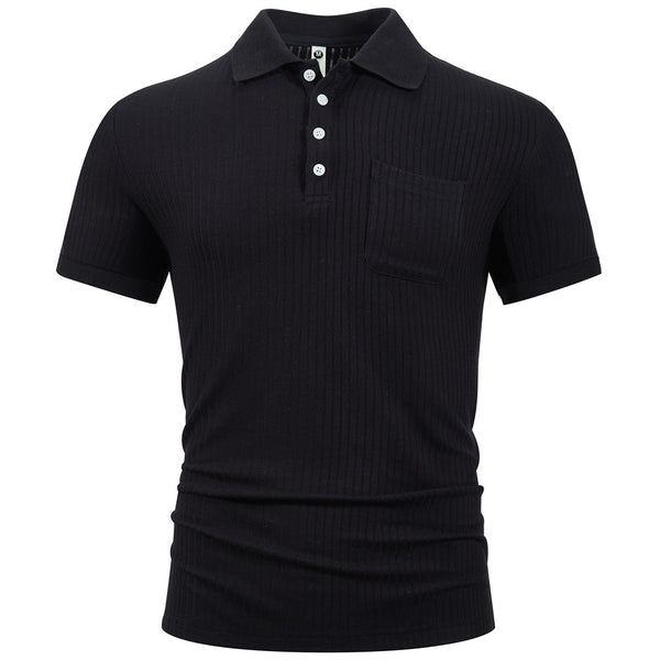 Playera Casual de Rayas para Hombre - Algodón Premium