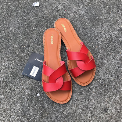 Pantuflas Casuales Cómodas con Hebilla de Cuero para Mujer Talla Grande - Image 12