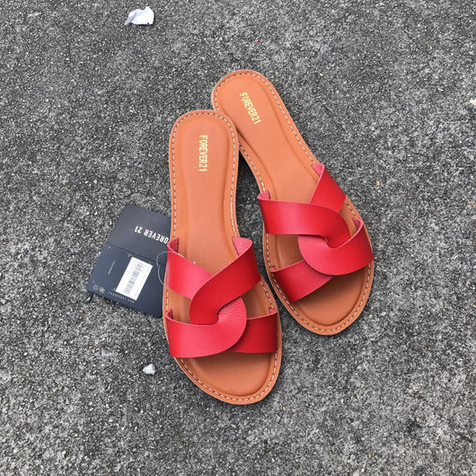 Pantuflas Casuales Cómodas con Hebilla de Cuero para Mujer Talla Grande - Image 12