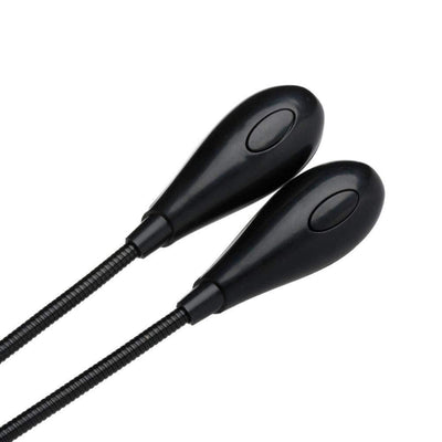 Lámpara LED Dual con Clip para Lectura y Notas Musicales - Image 2