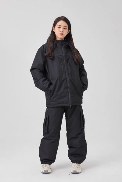 Conjunto Deportivo Acolchado Impermeable Holgado - Image 5