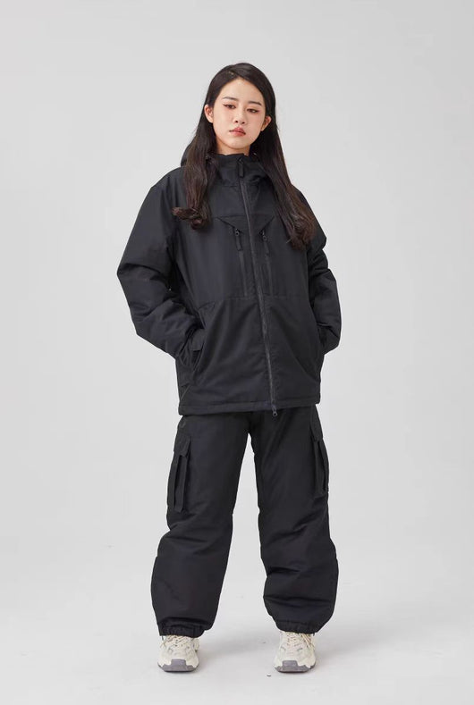 Conjunto Deportivo Acolchado Impermeable Holgado - Image 5