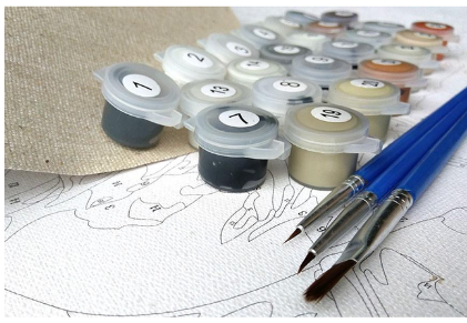 Kit Pintura por Números - Gato Pescador - Image 4