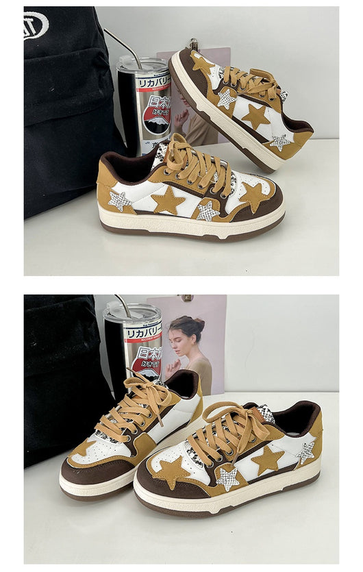 Zapatillas Casuales con Patrón de Estrellas - Colección Primavera Otoño - Image 15