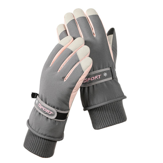 Guantes de Ciclismo Outdoor Térmicos Unisex con Pantalla Táctil y Forro Plus Velvet - Image 4
