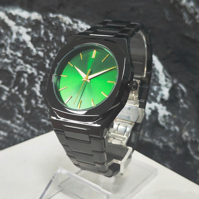 Reloj de Hombre Acero Inoxidable Cuarzo Esfera Grande con Pantalla Luminosa Nocturna - Image 11