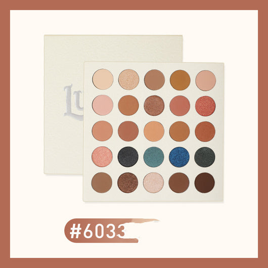 Paleta de Sombras 25 Colores Tierra y Té con Leche - Acabado Mate Premium - Image 10