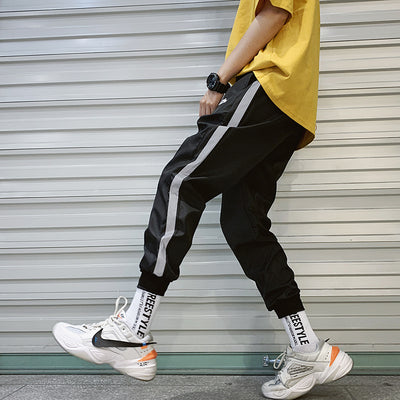 Pantalones Harem Elásticos para Hombre - Comodidad Casual - Image 7