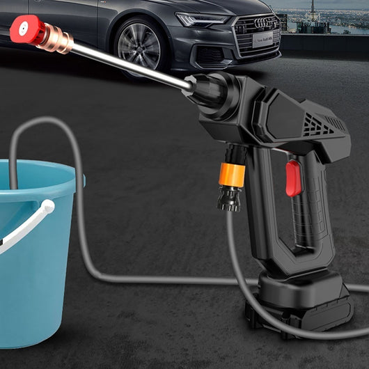 Lavadora de Autos Portátil con Pistola de Agua de Alta Presión Inalámbrica Recargable