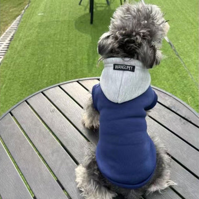 Suéter Reflectante Ajustado para Perros y Gatos - Diseño Azul y Blanco - Image 9