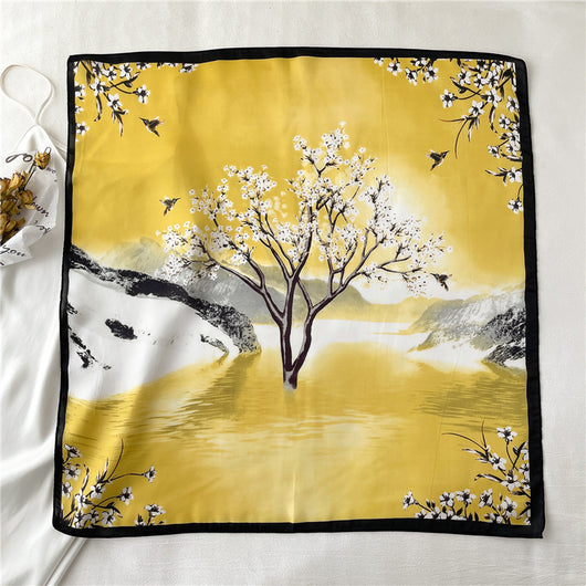 Pañoleta Decorativa Multiuso - Accesorio Versátil para Bolsos y Complementos - Image 10