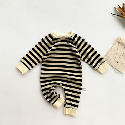 Enterizo Clásico a Rayas para Niños y Niñas - Image 5