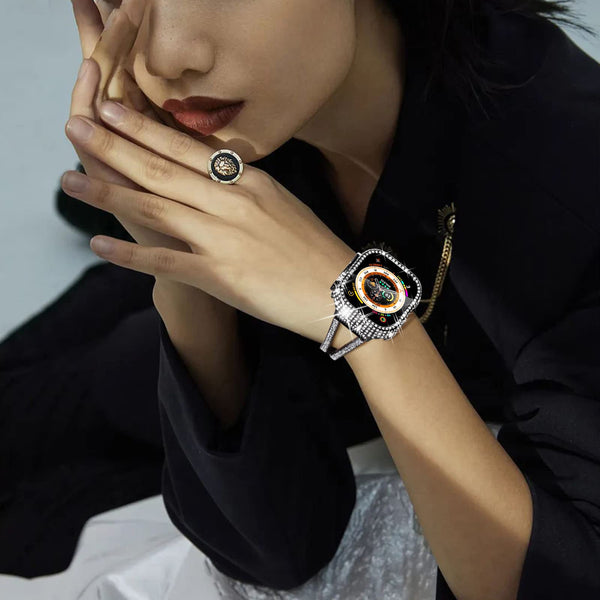 Funda Protectora Smartwatch Corte Diamante Brillante