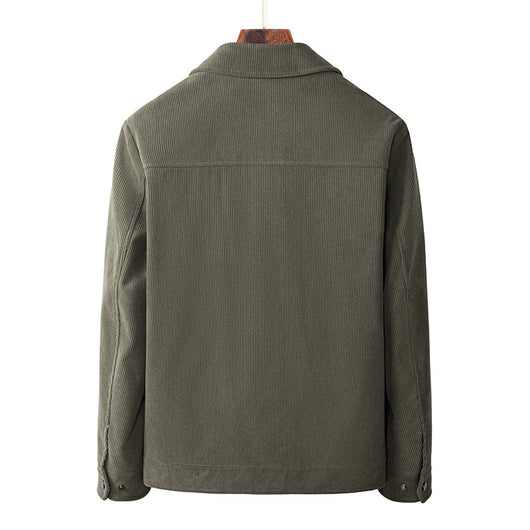 Chaqueta de Piqué para Hombre - Casual Profesional con Cuello Polo - Image 4