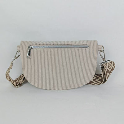 Bolso de Hombro Corduroy de Gran Capacidad para Mujer - Image 7
