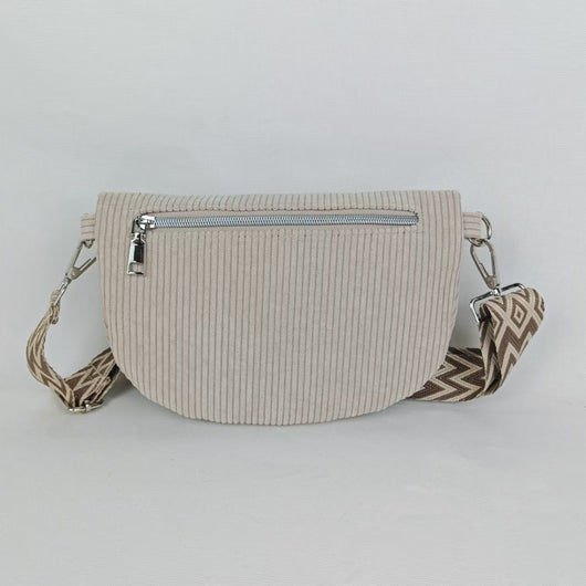 Bolso de Hombro Corduroy de Gran Capacidad para Mujer - Image 7