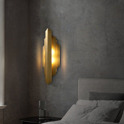 Lámpara de Pared Vintage en Cobre con Diseño Ornamental - Image 3