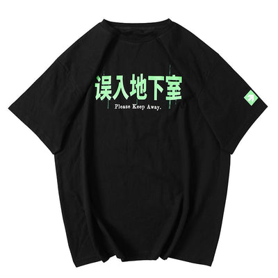 Camiseta de Algodón Estampada Suelta y Cómoda - Image 9