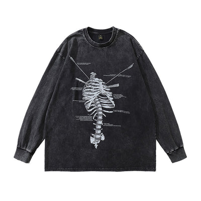 Camiseta Estampado Cartoon Urbano con Efecto Desgastado - Image 7