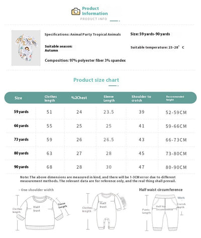 Pijama Enterizo para Bebé - Romper de Manga Larga para Todas las Estaciones - Image 21