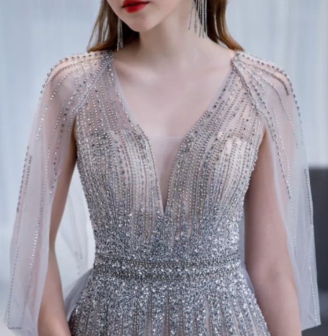 Vestido Elegante Slim de Lujo para Anfitriona