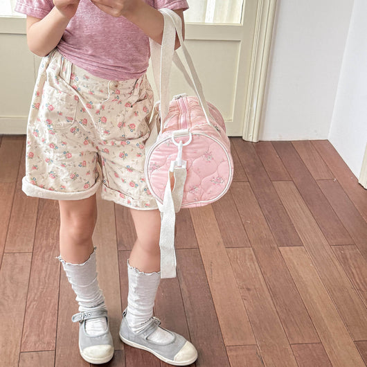 Shorts de Algodón Lavado para Niñas - Comodidad de Verano - Image 24