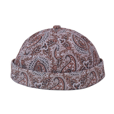 Gorra Estilo Señor Estampado Floral Melón para Primavera y Otoño Hombre - Image 3