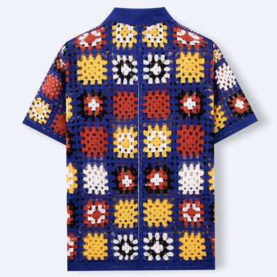 Blusa Tejida a Crochet con Diseño Calado - Image 4