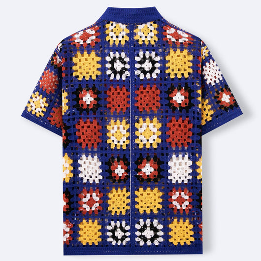Blusa Tejida a Crochet con Diseño Calado - Image 4
