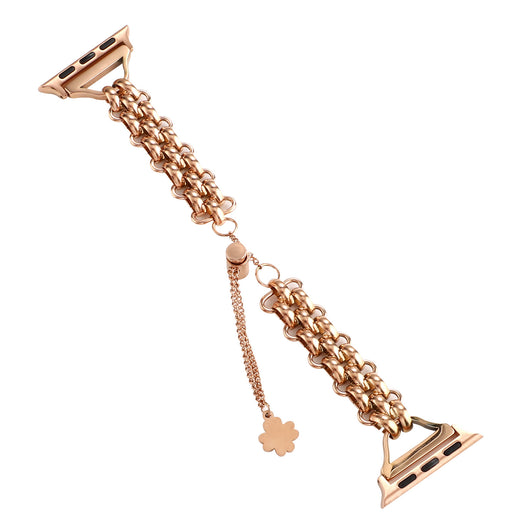 Pulsera de Reloj Acero Inoxidable Doble Fila - Image 7