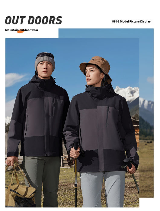 Chaqueta Impermeable 3 en 1 Desmontable - Image 17